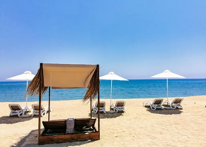 Luxury Beachfront With Private Pool, Private Beach, Yoga & Sea Adventures * ラルナカ