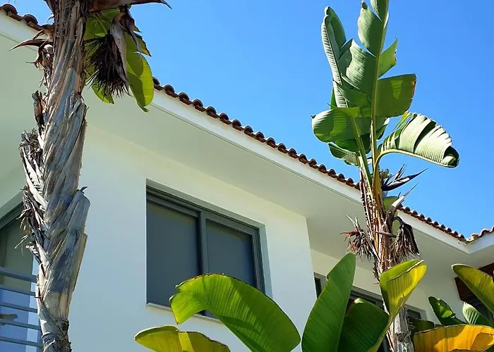 Luxury Beachfront With Private Pool, Private Beach, Yoga & Sea Adventures * ラルナカ